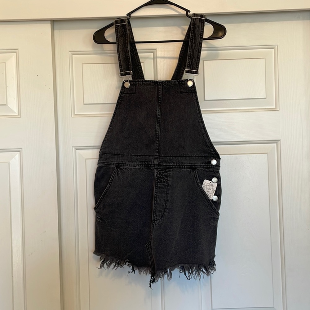 Free people overall skirt